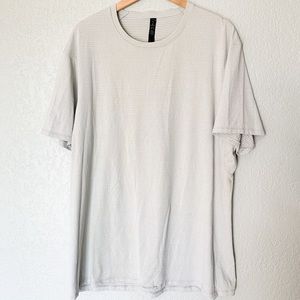 Lululemon Gray Athletic Tee XL